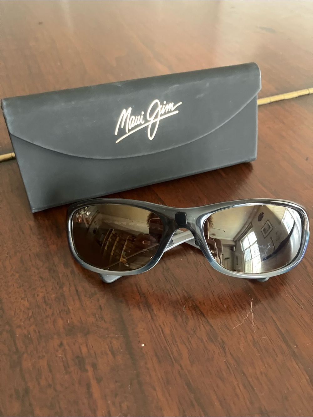 Maui Jim "Kipahulu" Unisex Sunglasses with Amber Lenses